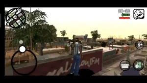 GTA San Andreas Cheat Gameplay for mobile 5